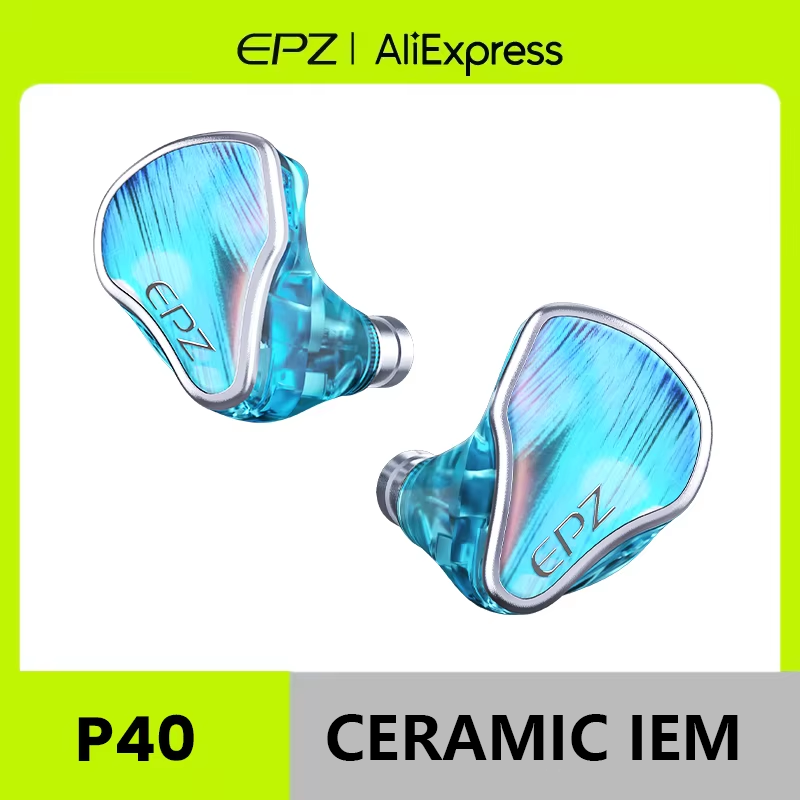 Pc Gaming Earphones - EPZ P40 Star Trails PZT Keramische