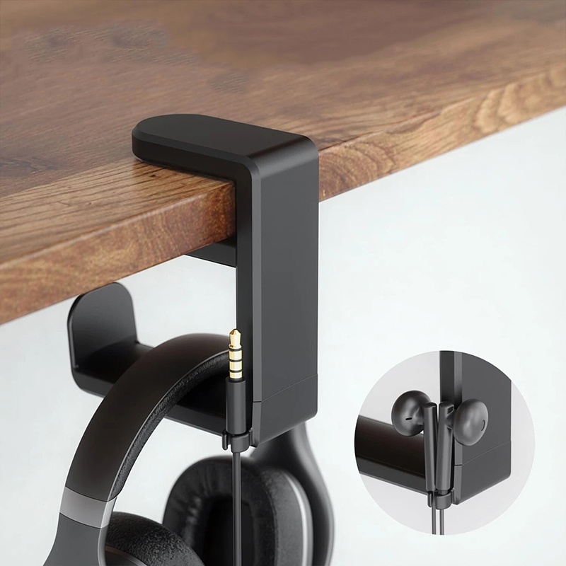 Pc Gaming Earphones - Universele Desktop 360 ° Draaibare hoofdtelefoonstandaard
