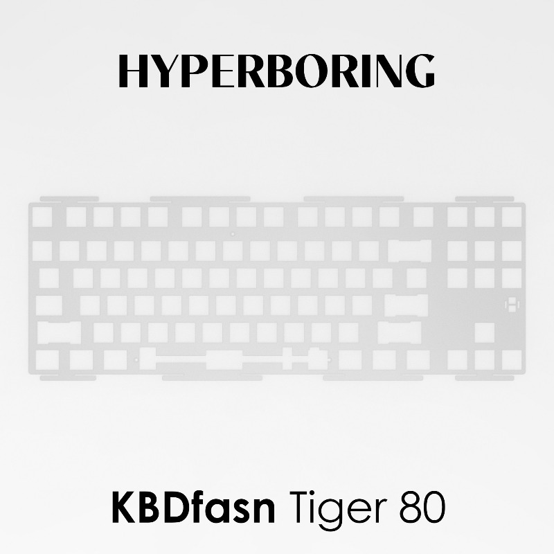 Pc Gaming Upgrades - HYPERBORING Tiger80 Toetsenbordpositioneringsbord Aanpassing PC PP
