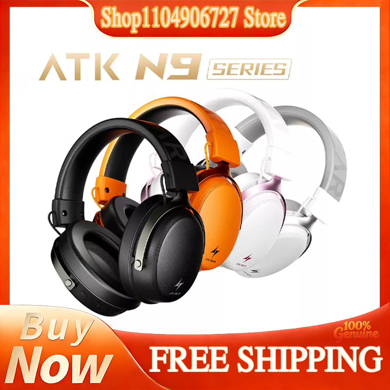 Pc Gaming Earphones - ATK Neptune N9 Draadloze Gaming Headset