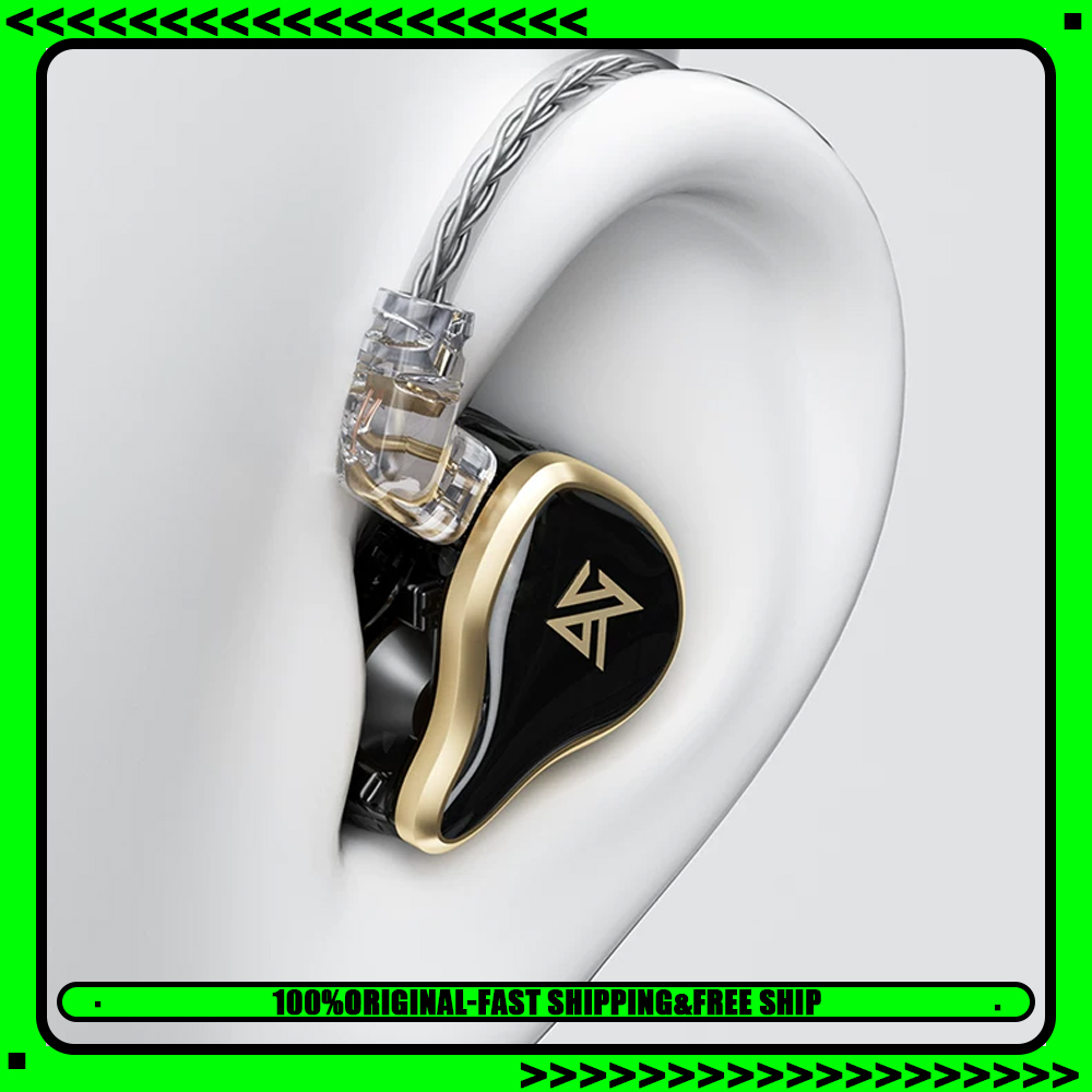 Pc Gaming Earphones - KZ ZAS Metalen bedrade oortelefoon 16-unit