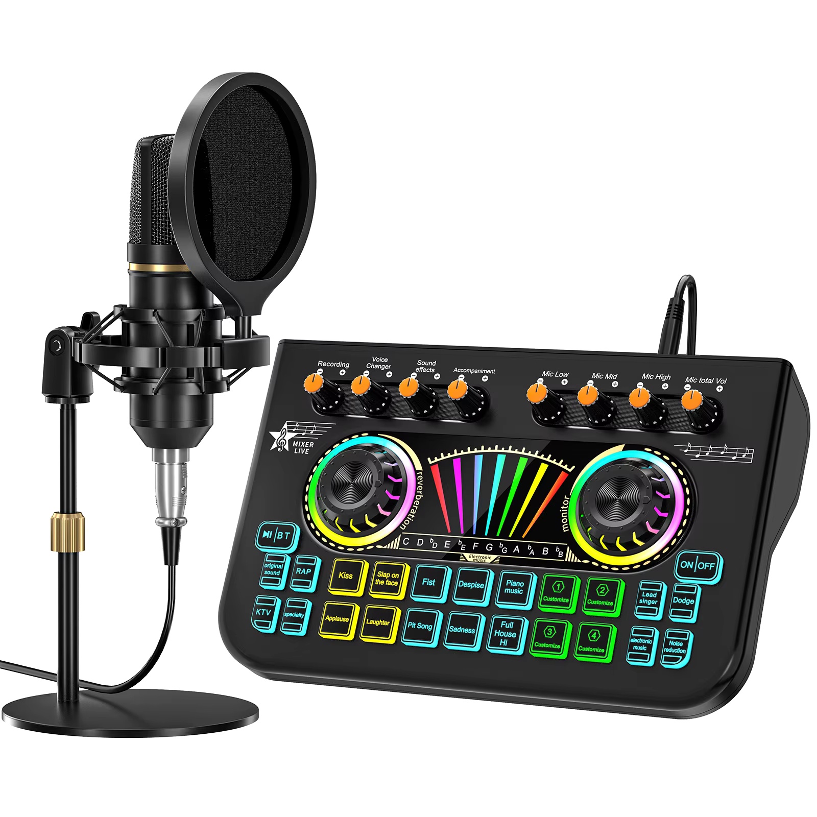 Pc Gaming Youtube - Tenlamp X3 BM800 Podcast Microfoon Bundelset