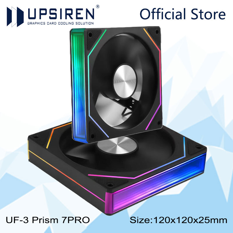 Pc Case Fan - UPSIREN UF-3 Prism 7PRO Computerbehuizing Koelventilator,