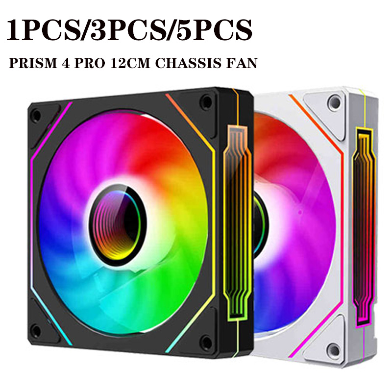 PRISM 4 PRO 120mm PWM ARGB Cas - Pc Case Fan recensie en prijs