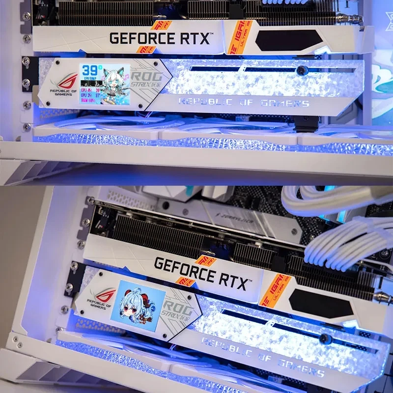 DIY 2,2 inch LCD-scherm GPU-be - Pc Gaming Rog recensie en prijs