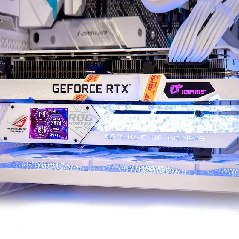 DIY 2,2 inch LCD-scherm GPU-be - Pc Gaming Rog recensie en prijs