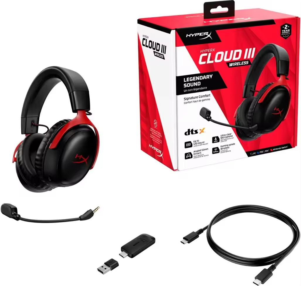 HyperX Cloud 3 77Z46AA 77Z45AA - Pc Gaming Earphones recensie en prijs