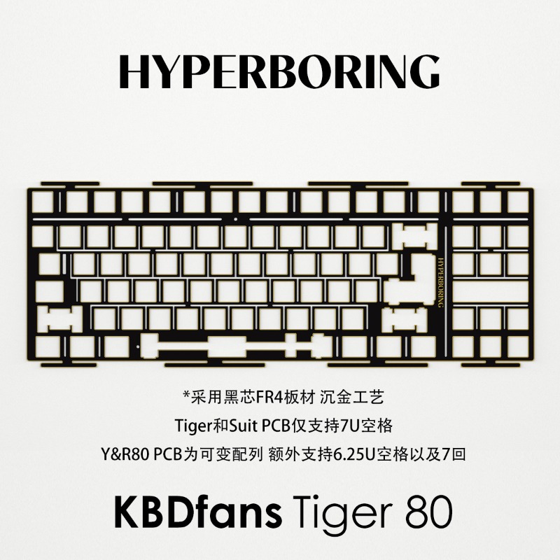 HYPERBORING Tiger80 Toetsenbor - Pc Gaming Upgrades recensie en prijs