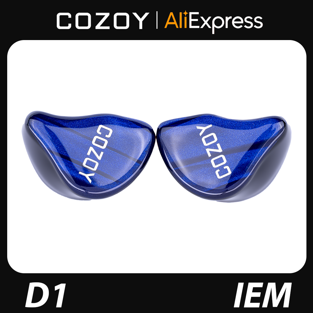 COZOY D1 IEM HIFI 10mm Grafeen - Pc Gaming Earphones recensie en prijs